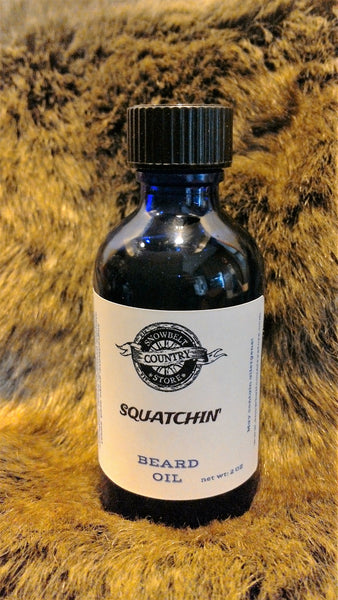 Squatchin' beard oil