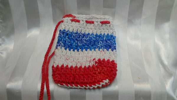 Soap Cozy - Red/White/Blue