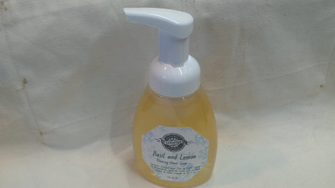 Basil and Lemon Foaming Hand soap